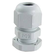 Cable gland plastic - IP68 - PG 16 - clamping capacity 10-14 mm - RAL 7001 Grey