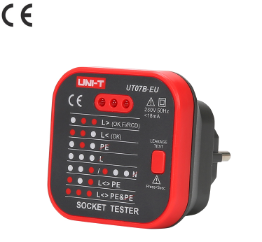 [UT07B-EU] UNI-T Socket Tester